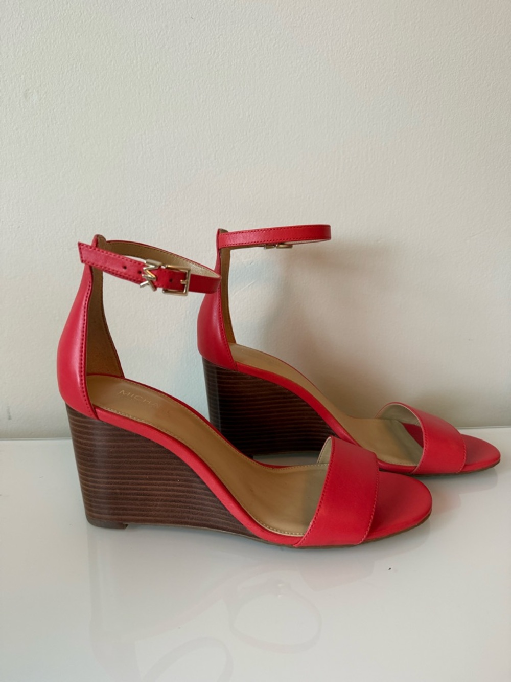 Michael Kors Ankle-Strap Wedge Sandals